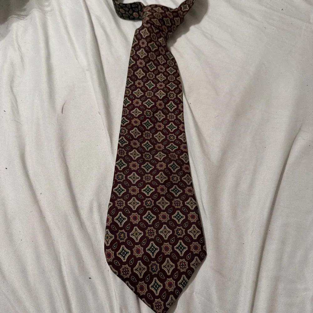 Tommy Hilfiger Silk Tie Pattern Multicolor